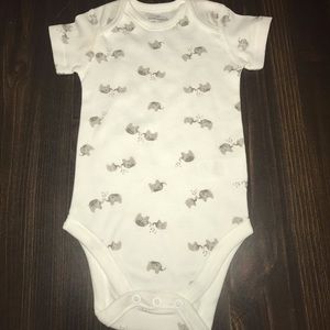 Bodysuit 3-6 months elephants